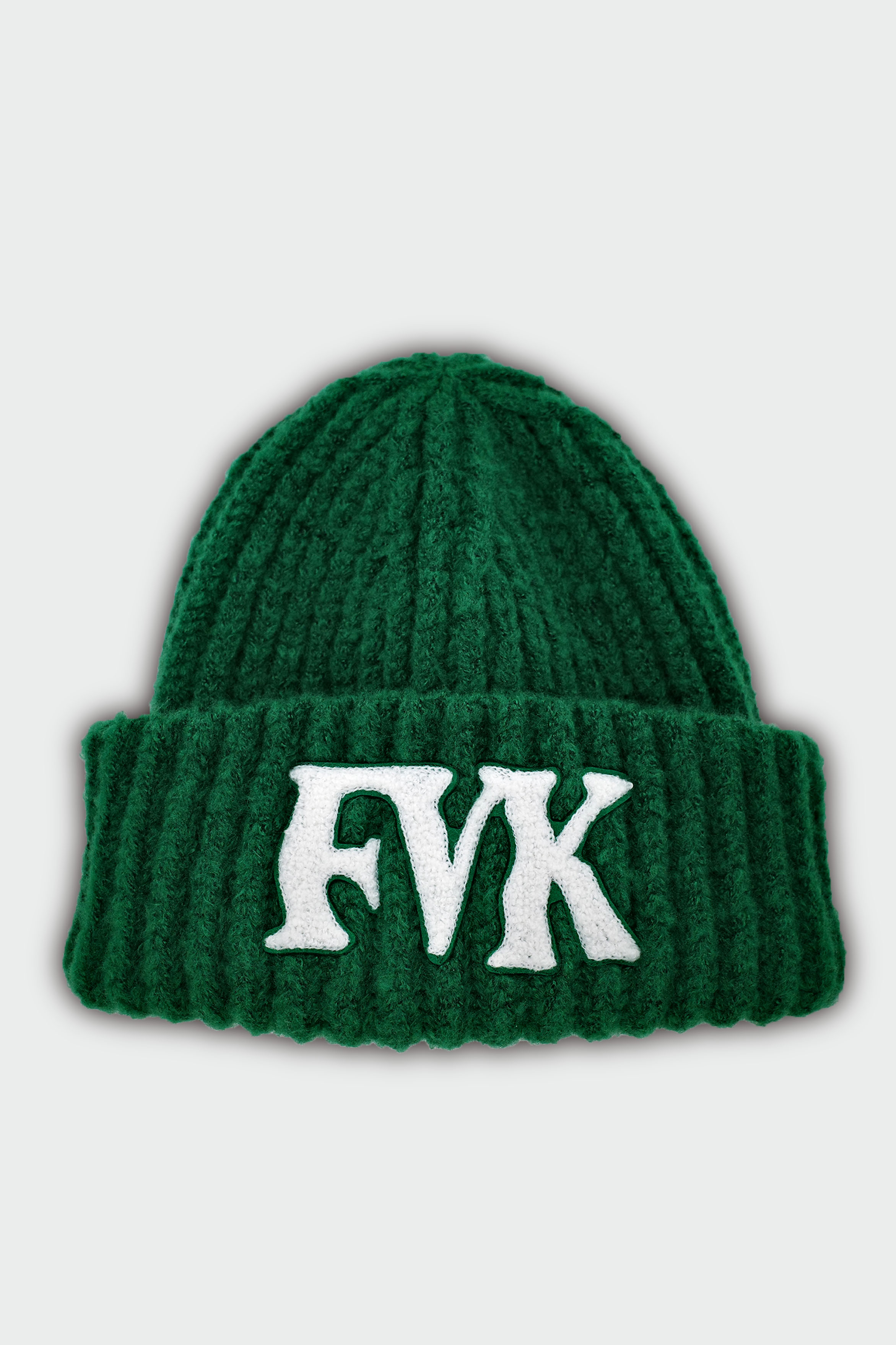 FVK logo beanie (green)