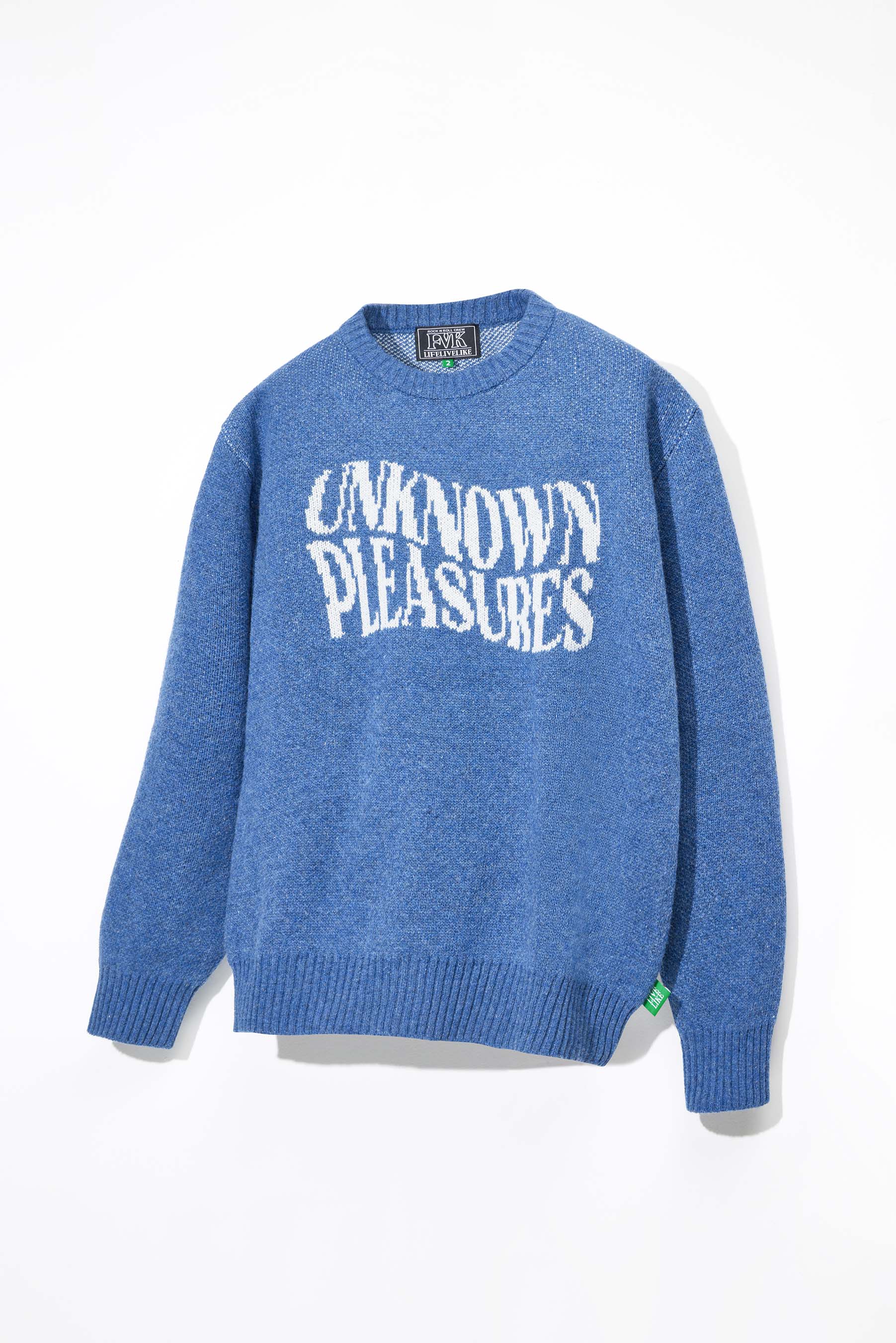 Unknown Pleasures Knit (blue)